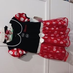 Minnie Mouse dress with headband